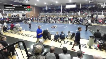 120 lbs 3rd Place Match - Rocky Little, Gonzaga Prep vs James Oliver, Medical Lake