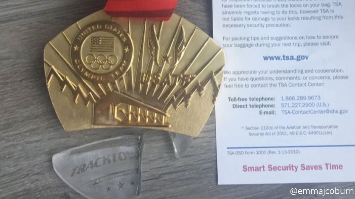Destroyed! Emma Coburn's Medal Broken by TSA after Olympic Trials