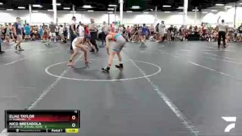 76 lbs Round 2 (8 Team) - Nico Bresadola, U2 Upstate Uprising White vs Elias Taylor, FL Scorpions