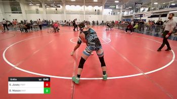 154 lbs Consolation - Samuel Josey, Portsmouth vs Bryant Mason, Smitty's Wrestling Barn