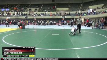 60 lbs Cons. Round 2 - James Luoma, Pursuit Wrestling Minnesota vs Owen Pronschinske, LAW