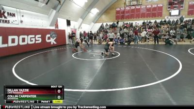 113 2B Cons. Semi - Collin Carpenter, Okanogan vs Dillan Yazzie, Lake Roosevelt