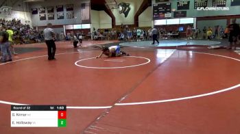 120 lbs Round Of 32 - Grayson Nimer, Nc vs Evan Holloway, Va