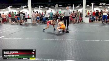 80 lbs Round 3 (4 Team) - David Wesierski, 84 Athletes vs Daewon Nguyen, Xtreme Team Red