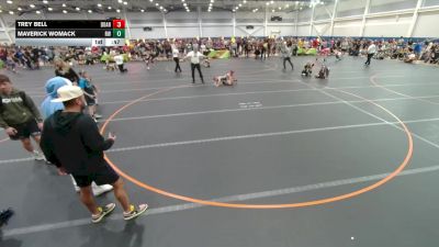 70 lbs Cons. Round 2 - Maverick Womack, Roundtree Wrestling vs Trey Bell, Unattached