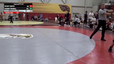 285 lbs 1st Place Match - Kaden Tidwell, Millikin vs Wyatt Smith, Coe