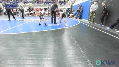 52 lbs Round Of 16 - Gunner Brown, Duncan Demon Wrestling vs Kash Knapski, Kingfisher