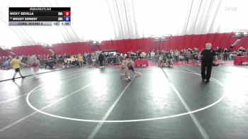 150 lbs Cons. Round 3 - Ricky Sevilla, Sarbacker Wrestling Academy vs Brody Ernest, Askren Wrestling Academy