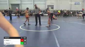 100 lbs Rr Rnd 2 - Nick Meza, Valiant Preps vs Zack Hoover, Team Hammer WA