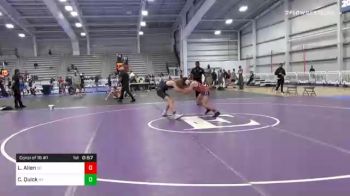 120 lbs Consolation - Landon Allen, SC vs Cody Quick, NY