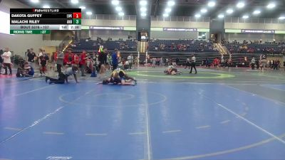 157 lbs Cons. Round 3 - Dakota Guffey, Lindsey Wilson (Ky.) vs Malachi Riley, Andrew College