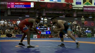97 kg Broze- Luis Perez, DOM vs Nishan Randhawa, CAN