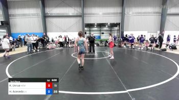 52 kg 3rd Place - Kennedy Unrue, MGW Vanquishers vs Havana Acevedo, Jersey United Purple