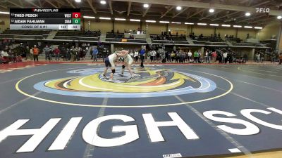 150 lbs Consi Of 8 #1 - Theo Pesch, Westerly vs Aidan Fahlman, Chariho