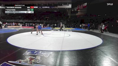 157 lbs Cons. Round 1 - Kyle Fong, Franklin (Elk Grove) vs Maximus Duggins, Wheatland