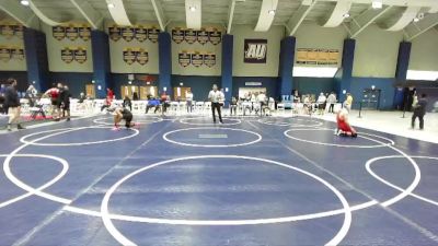 174 lbs 5th Place Match - Joseph Lagman, Marymount vs Palmer Smith, Belmont Abbey