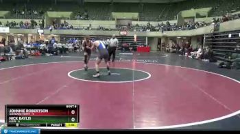 160 lbs Semis & 1st Wrestleback (8 Team) - Nick Baylis, Klein vs Johnnie Robertson, Glenbard North