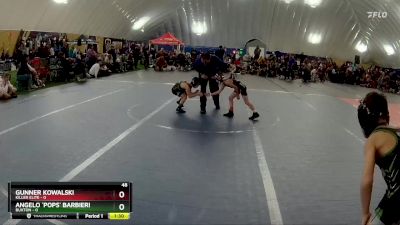 48 lbs Finals (2 Team) - Gunner Kowalski, Killer Elite vs Angelo `Pops` Barbieri, Buxton