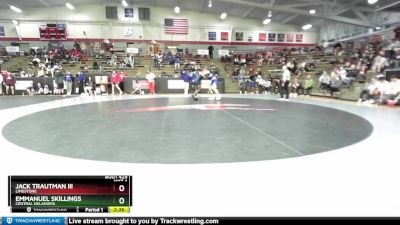 197 lbs Cons. Round 2 - Emmanuel Skillings, Central Oklahoma vs Jack Trautman III, Limestone