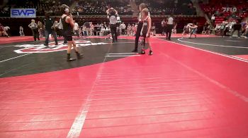 64 lbs Consi Of 4 - Keegan Davis, Morris Wrestling Association vs Hollis Federico, Muskogee Rougher Youth Wrestling