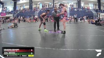 140 lbs Round 3 (6 Team) - Graeden Demario, Backyard Brawlers vs Ezra Brooks, Violent Little Machines