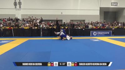 Vagner Reis Da Silveira vs Carlos Alberto Oliveira Da Silva 2025 World Master IBJJF Jiu-Jitsu Championship