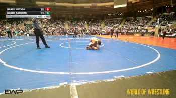 101 lbs Quarterfinal - Brady Watson, Steller Trained vs Kanoa Saferite, The St James Academy