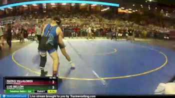 1A 152 lbs Cons. Round 2 - Luis Bellon, Somerset Academy vs Mateo Villalobos, Bonita Springs