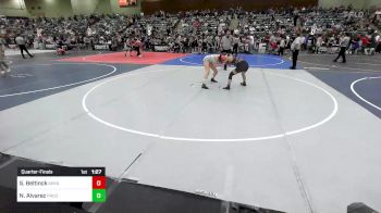 109 lbs Quarterfinal - Sophia Beltinck, Sparks Wrestling vs Nicole Alvarez, Predators WC