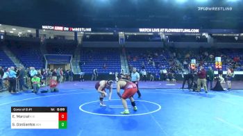 220 lbs Consolation - Essiah Marcial, New Bedford vs Sam DosSantos, Boston College