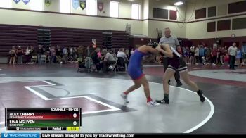 99-102 lbs 1st Place Match - Alex Cherry, Cedar Rapids Washington vs Lina Nguyen, Davenport