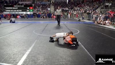 49 lbs Semifinal - Owen De Los Reyes, WTC vs Cooper Bailey, Beloit WC
