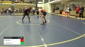 184 lbs Consi Of 16 #2 - Riley Godek, Bucknell vs Jha'Quan Anderson, Gardner-Webb