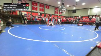 155 lbs Semifinal - Drayke Lawrence, Broken Arrow Jh vs Jaxton Snelson, Bartlesville