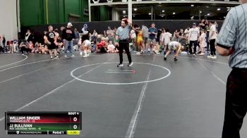 80 lbs Placement (4 Team) - Jj Sullivan, Mat Assassins White vs William Singer, Takedown Elite