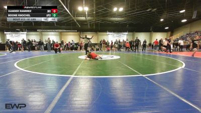 61 lbs Rr Rnd 2 - Xander Ramirez, Juggernaut Wrestling Club vs Boone Knochel, Apex