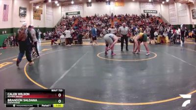 220 lbs Cons. Round 5 - Caleb Wilson, Nuview Bridge vs Brandon Saldana, Eisenhower