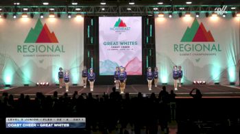 Coast Cheer - Great Whites [2026 L3 Junior - Flex - D2 - A Day 1] 2026 The Northeast Regional Summit