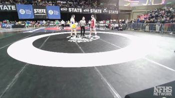 3A 215 lbs Semifinal - Hollis Bontrager, Everett vs Brendan Hughes, Mt. Spokane