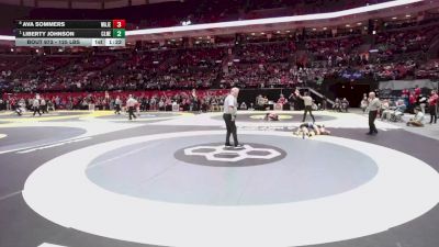 125 lbs Quarters - Liberty Johnson, Clermont NE vs Ava Sommers, Walsh Jesuit