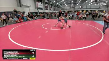 106 lbs Cons. Round 5 - Tyson Crowsey, Ranger 47 Wrestling Club vs Pierce Ritchey, Gracie Barra Westchase Wrestling Club