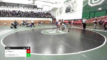 106 lbs Round Of 32 - Sasha Kliegl, La Canada vs Camilo Ramirez, Walnut