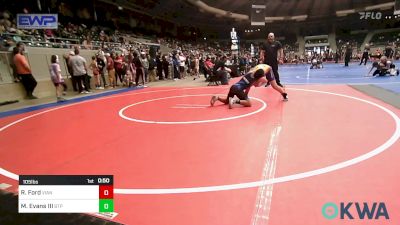 105 lbs Consi Of 4 - Rocky Ford, Vian Wrestling Club vs Michael Evans III, Tulsa Blue T Panthers