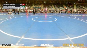 88 lbs Consi Of 8 #1 - Jaxyn Hollenbach, Nebraska Boyz vs Caden Cooperman, The Outsiders Wrestling Club