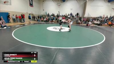 144A 1st Place Match - Ben Snyder, Wind River vs Andrew McKinney, Laramie