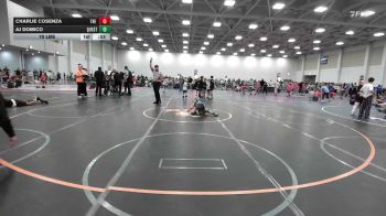 70 lbs Rr Rnd 1 - Charlie Cosenza, The Hunt WC Orange - EL vs AJ Domico, Quest School Of Wrestling ES - EL