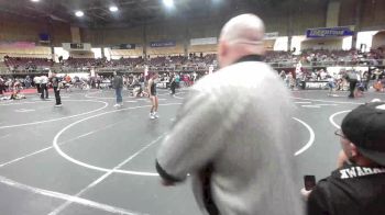 101 lbs Rr Rnd 1 - Jazzy Red Tomahawk, Unattached vs Olivia Jamison, Pikes Peak Warriors