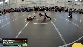 56 lbs Round 2 (10 Team) - Christian Wivell, DWA vs Keegan Leddy, Brawler Elite