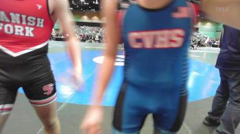 165 lbs Consi Of 32 #1 - Ryker Olson, Spanish Fork vs Evan Pullido, Canyon View