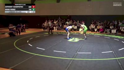 184 lbs Jesse Perez, Life University vs Anthony Giampietro, Lander